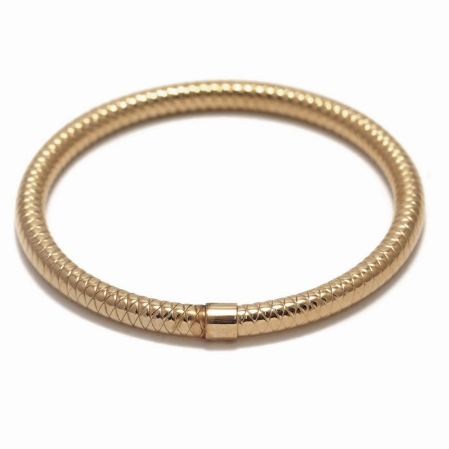 Women's Rod Bracelet Steel 316L-Pink Gold IP With Engraving 306101149.800